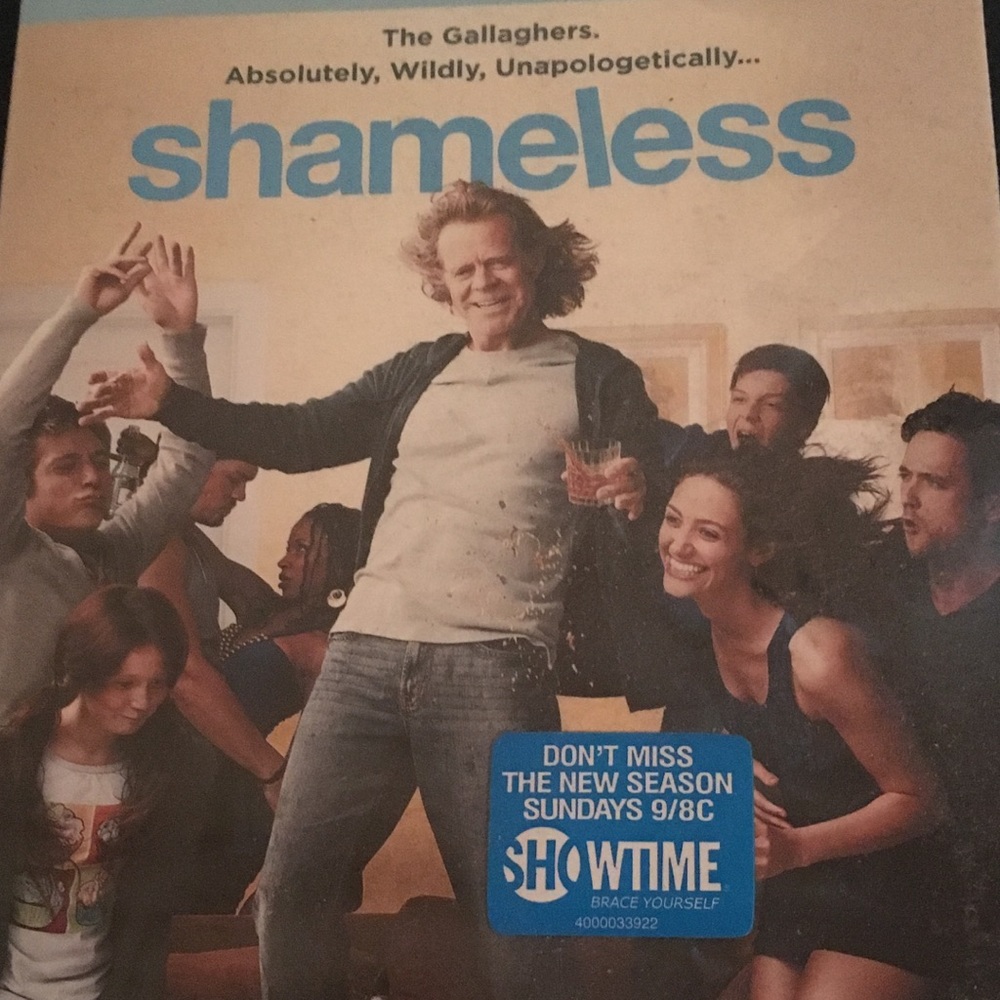 Shameless DVD seasons 1-4